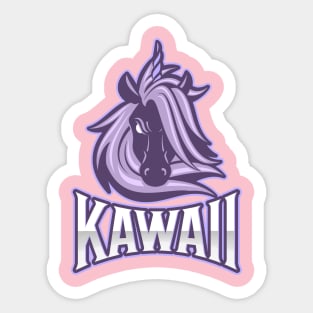 KAWAII PASTEL UNICORN Sticker